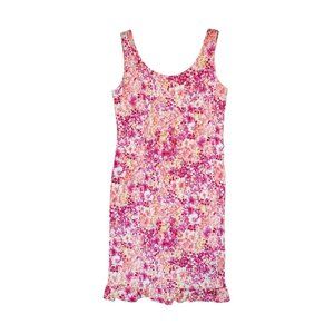 Dress Barn Women's Sheath Sleeveless Floral Dress Size 4P‎ Petites